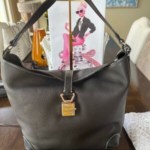Dooney & Bourke Dark Brown Hobo Bag